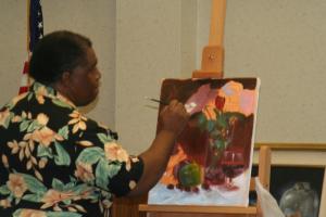 Dennis Lewis To Demonstrate In Oils